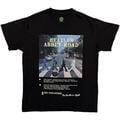 The Beatles Abbey Road 8 Track Black L T-Shirt