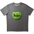 The Beatles Apple Logo Grey M T-Shirt