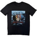 The Beatles Sgt Pepper Blue (Back Print) Black XL T-Shirt
