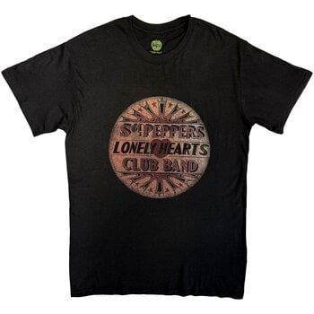 T-särk The Beatles Vintage Drum Head Black 2XL T-särk - 1