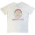T-shirt The Beatles Flowers Logo & Drum White XL T-shirt