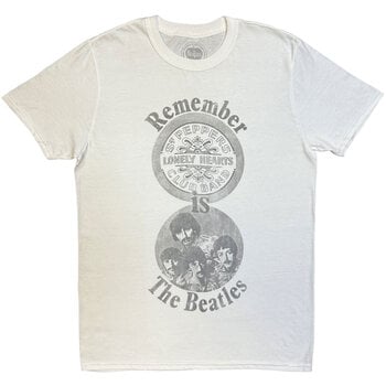 T-Shirt The Beatles Remember White S T-Shirt - 1