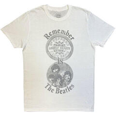 T-shirt The Beatles Remember White 2XL T-shirt