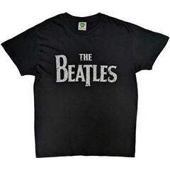 T-shirt The Beatles Vintage Drop T Logo Black XL T-shirt