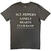 T-Shirt The Beatles Sgt Peppers Lonely Hearts Club Band with Drum (Back Print) Charcoal Grey S T-Shirt