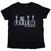 Camiseta de manga corta The Beatles Rooftop (Back Print) Black 3XL De mujer Camiseta de manga corta