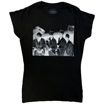 Shirt The Beatles Smiles Photo Black M Dames Shirt - 1