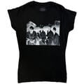 The Beatles Smiles Photo Black M Ladies T-Shirt