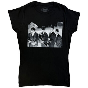 Shirt The Beatles Smiles Photo Black 2XL Dames Shirt - 1