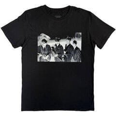 T-shirt The Beatles Smiles Photo Black XL T-shirt