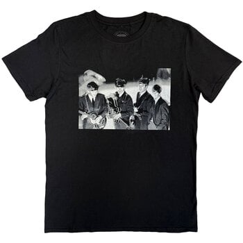 T-shirt The Beatles Smiles Photo Black XL T-shirt - 1