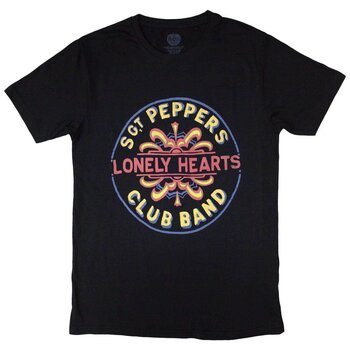 T-Shirt The Beatles Painted Pepper Black L T-Shirt - 1