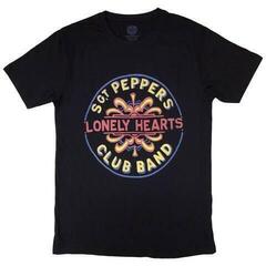 Skjorte The Beatles Painted Pepper Black XL Skjorte