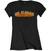 T-shirt The Beatles Live In Japan (Back Print) Black XL Feminino T-shirt