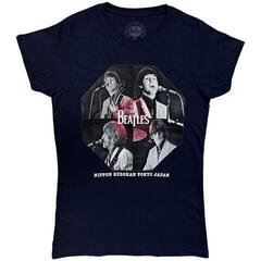 T-Shirt The Beatles Budokan Octagon Navy Blue L Ladies T-Shirt