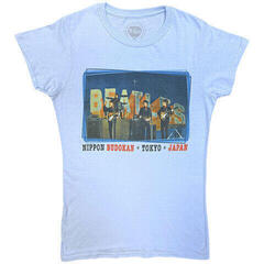 T-Shirt The Beatles Nippon Budokan Blue 2XL Ladies T-Shirt