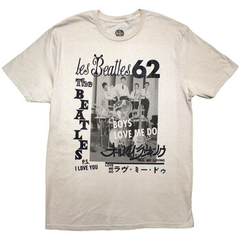 T-Shirt The Beatles 1962 Sand 2XL T-Shirt - 1