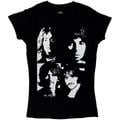 The Beatles Back In The USSR (Back Print) Black S Damskie Koszulka