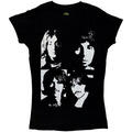 The Beatles Back In The USSR (Back Print) Black L De mujer Camiseta de manga corta