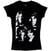 T-Shirt The Beatles Back In The USSR (Back Print) Black 2XL Ladies T-Shirt