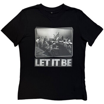 T-Shirt The Beatles Let It Be Studio Black M Ladies T-Shirt - 1
