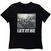 Camiseta de manga corta The Beatles Let It Be Studio Black L De mujer Camiseta de manga corta