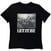 Shirt The Beatles Let It Be Studio Black XL Dames Shirt