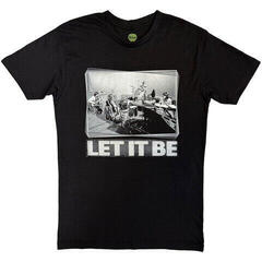 T-shirt The Beatles Let It Be Studio Black L T-shirt
