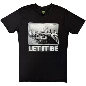 T-shirt The Beatles Let It Be Studio Black 2XL T-shirt - 1