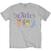 T-Shirt The Beatles White Album Back (Back Print) Grey L T-Shirt