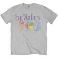 The Beatles White Album Back (Back Print) Grey XL T-Shirt
