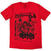 T-Shirt The Beatles 1964 Red S T-Shirt