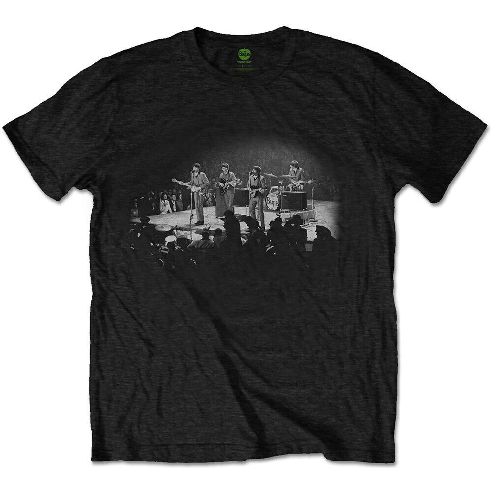 T-särk The Beatles Live in DC (Back Print) Black XL T-särk