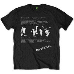 T-Shirt The Beatles White Album Tracks (Back Print)