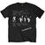 Skjorte The Beatles White Album Tracks (Back Print) Black 2XL Skjorte
