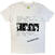 T-shirt The Beatles White Album Tracks (Back Print) White 2XL T-shirt