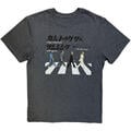 The Beatles Abbey Road Japanese Heather Grey XL T-Shirt