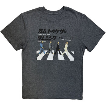 Marškinėliai The Beatles Abbey Road Japanese Heather Grey 2XL Marškinėliai - 1