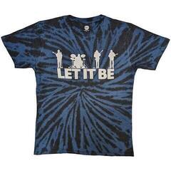 Skjorte The Beatles Let It Be Silhouette (Wash Collection) Black XL Skjorte