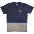The Beatles Oval Logo (Wash Collection) Navy Blue M T-Shirt