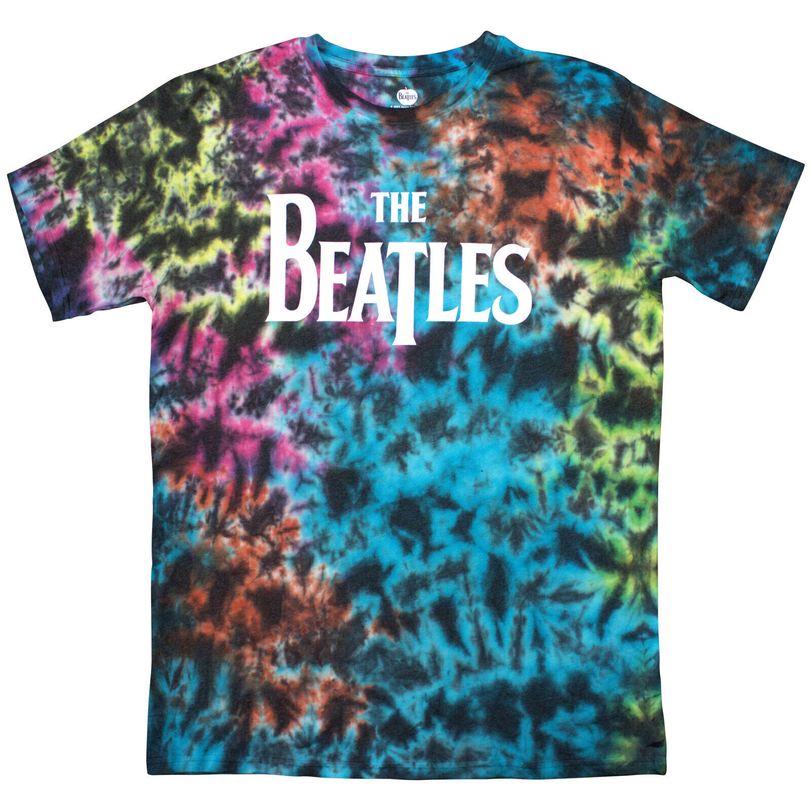 T-Shirt The Beatles Drop T Logo (Wash Collection) Dip-Dye on Grey M T-Shirt