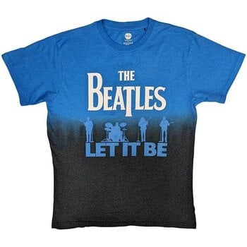 T-Shirt The Beatles Let It Be Split (Wash Collection) Blue M T-Shirt - 1
