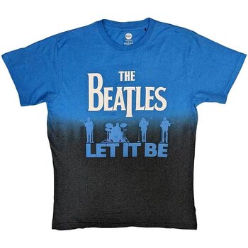 T-Shirt The Beatles Let It Be Split (Wash Collection) Blue L T-Shirt - 1