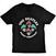 T-Shirt The Beatles Christmas Hats Black L T-Shirt