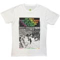 The Beatles Rooftop Songs Gradient White L Koszulka