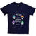 T-shirt The Beatles Happy Christmas Navy Blue 2XL T-shirt