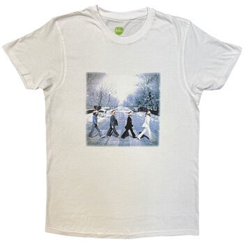 T-shirt The Beatles Abbey Christmas White M T-shirt - 1