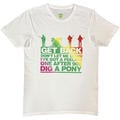 The Beatles Get Back Gradient White XL Koszulka