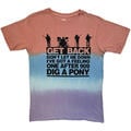 The Beatles Get Back Gradient (Wash Collection) Multicolour L Tričko