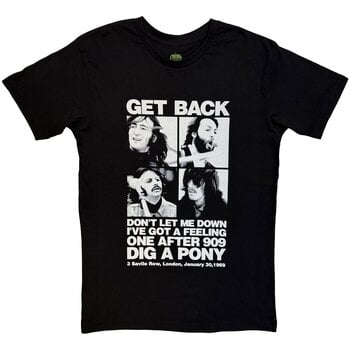 T-Shirt The Beatles 3 Savile Row Black M T-Shirt - 1